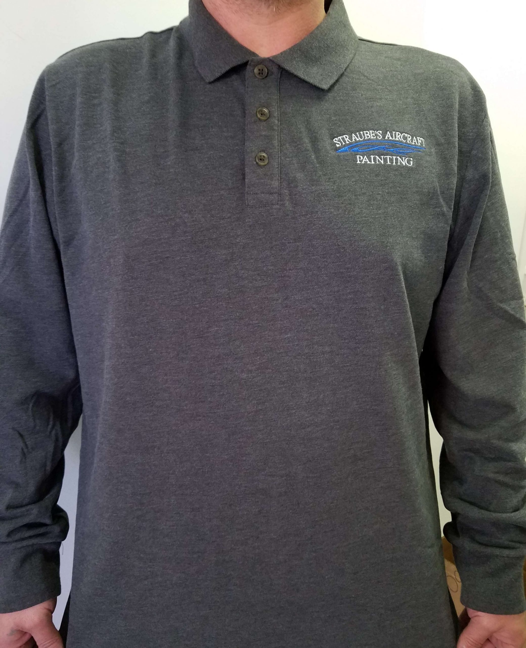 Limited -St. Johns Bay Long Sleeve Polos - Straube's Aircraft Services ...