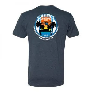 Straube's Hawaii Location Men's Themed T-Shirt