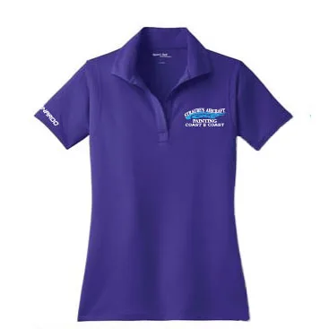 Women's Purple Sport Tee Miropique Polos