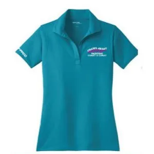 Women's Teal Sport Tee Miropique Polos